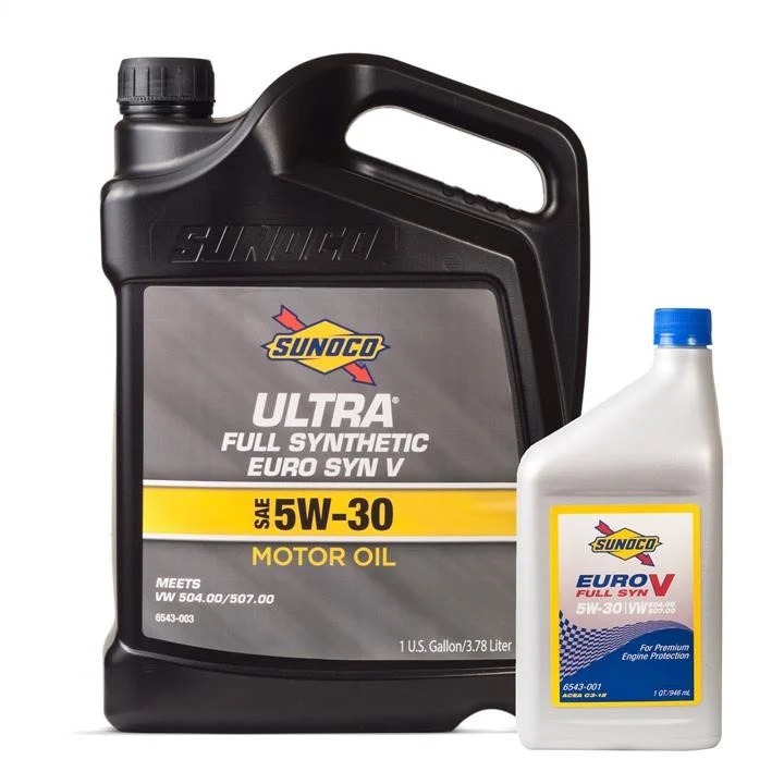  Купить Набор моторного масла SUNOCO ULTRA FULL SYN EURO SYN V 5W-30 4+1лSUNOCO 6543003001   